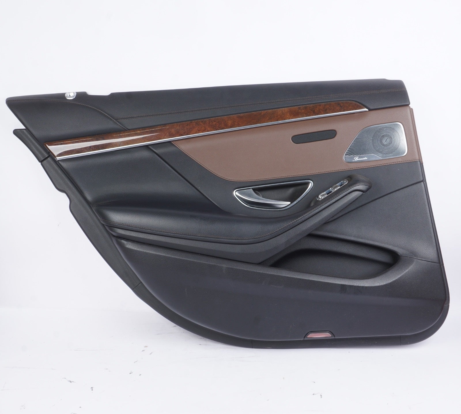 2014 - 2017 MERCEDES S550 W222 REAR LEFT DRIVER INTERIOR DOOR PANEL BLACK OEM