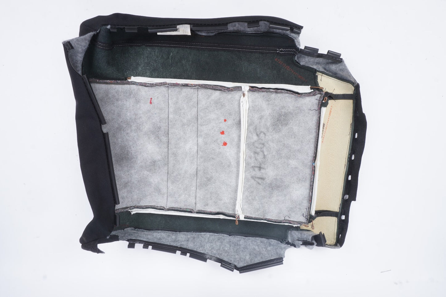 10-17 Mercedes W207 E350 E550 Coupe Rear Left Driver Side Seat Back Cover OEM