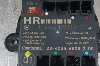 08-18 Mercedes X204 GLK350 C250 C300 Rear Right Side Door Control Module OEM
