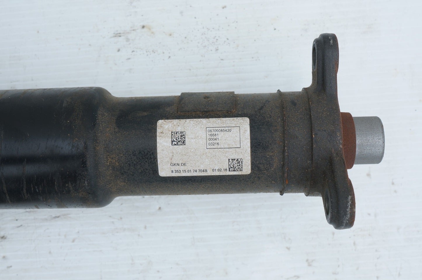 14-17 MASERATI QUATTROPORTE 3.0L RWD REAR DRIVESHAFT 06700085420 OEM
