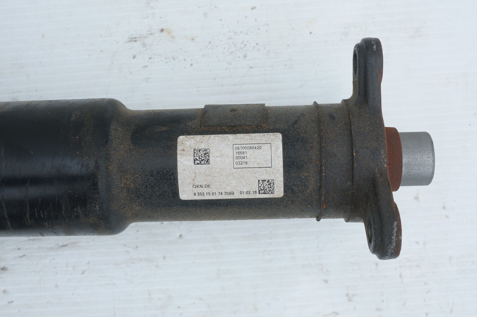 14-17 MASERATI QUATTROPORTE 3.0L RWD REAR DRIVESHAFT 06700085420 OEM