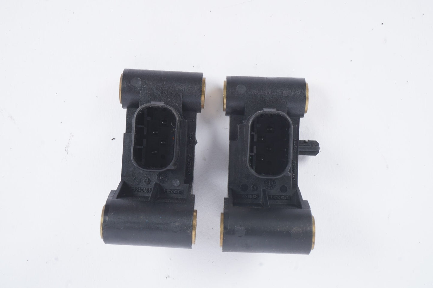 04-10 BMW E64 650i 645Ci B-Pillar Sensor 6977398 2 Pcs OEM