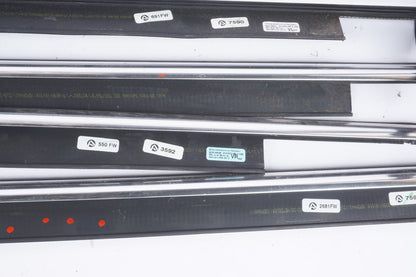 2011-2017 Audi A8L D4 Front Rear Left  Right Door Window Belt Molding Trim  SET