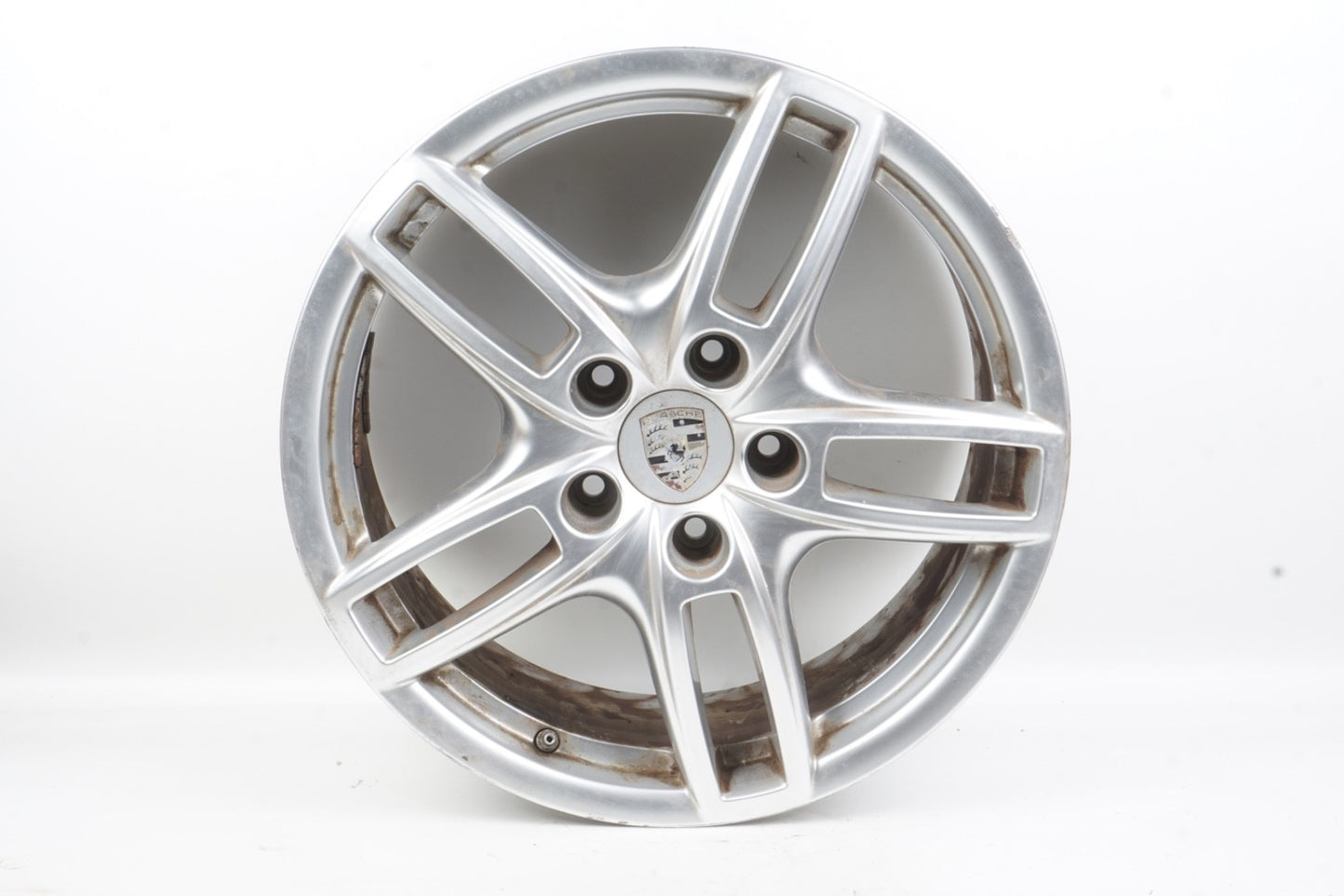 2011-2018 Porsche Cayenne 958 Turbo 8.5 X 19 19" Wheel Rim Silver 7P5601025A OEM