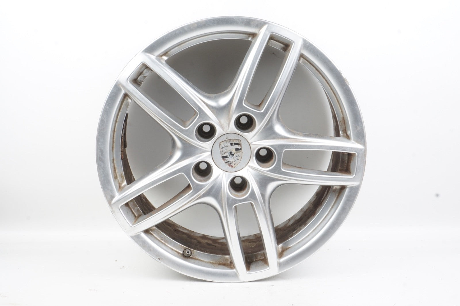 2011-2018 Porsche Cayenne 958 Turbo 8.5 X 19 19" Wheel Rim Silver 7P5601025A OEM