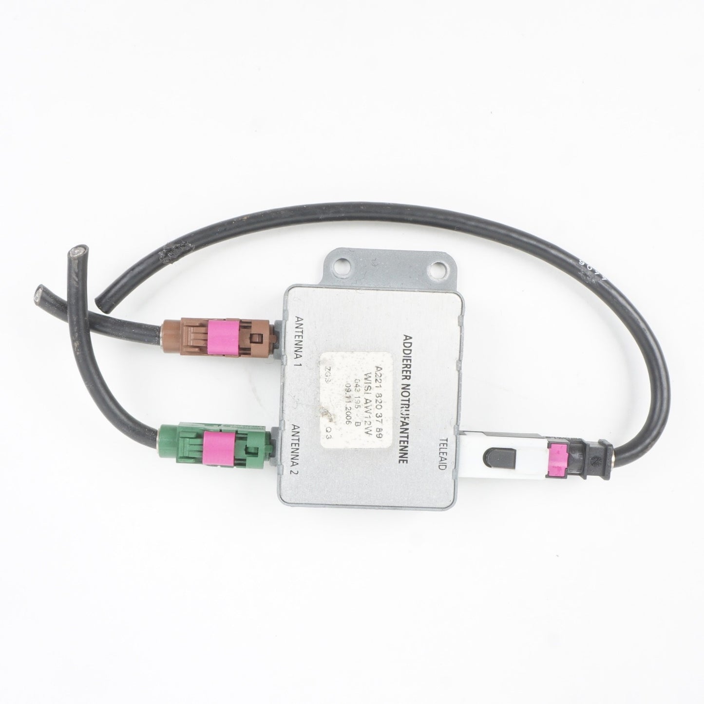 07-14 Mercedes W221 S550 S600 CL550 Antenna Amplifier AMP Splitter Module OEM