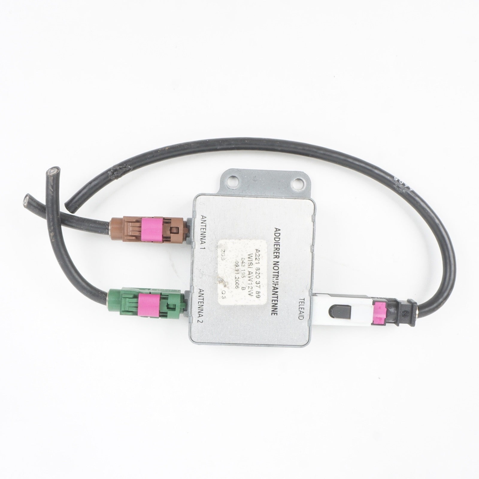 07-14 Mercedes W221 S550 S600 CL550 Antenna Amplifier AMP Splitter Module OEM