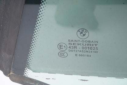 2007-13 OEM BMW E93 335 M3 Convertible Rear Left Driver Side Window Glass Tinted