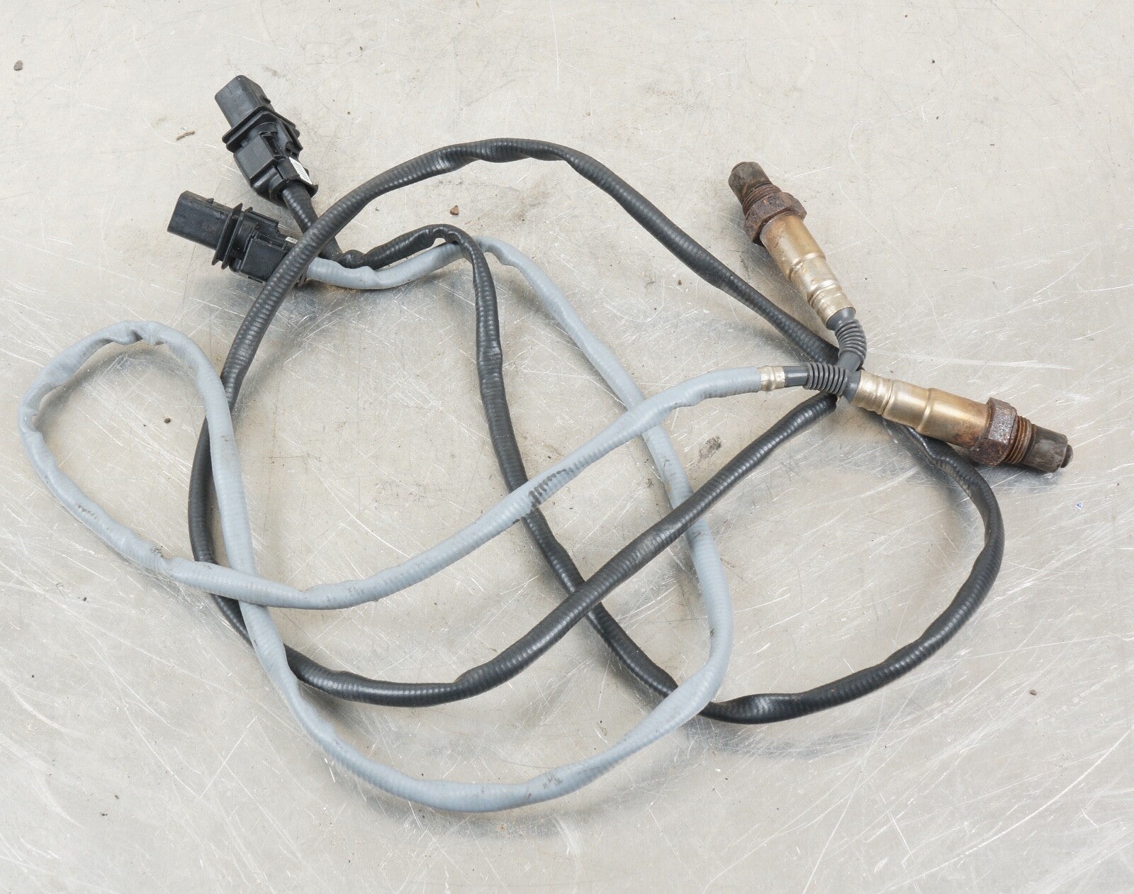 08-14 Mercedes W216 CL550 S550 GL450 CLS550 Oxygen O2 Sensor Lambda Set of 2 OEM