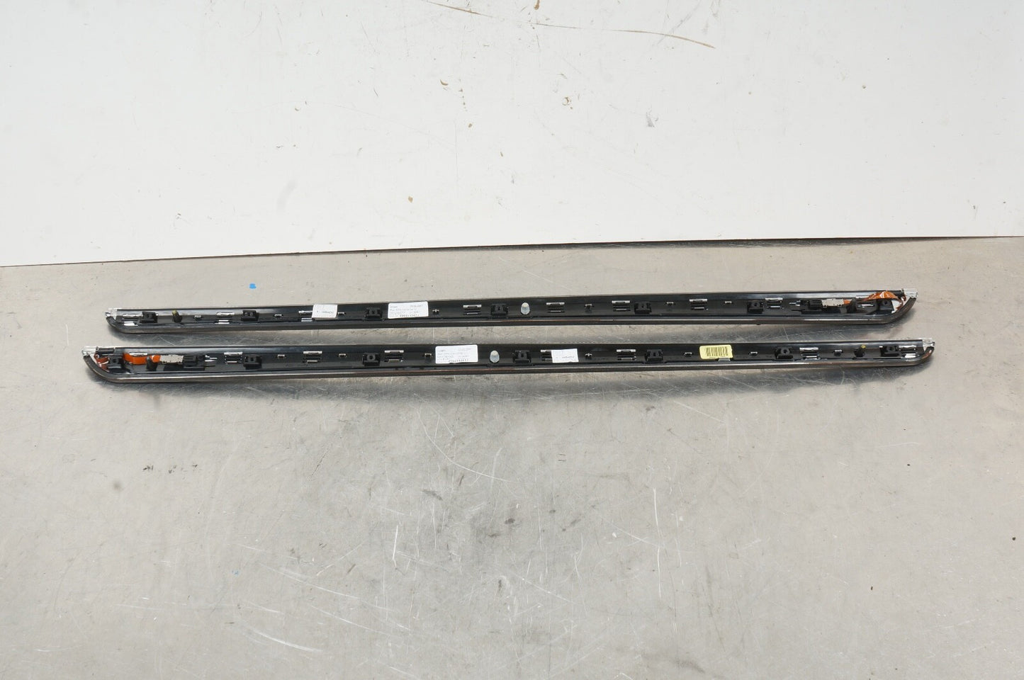 07-09 OEM Mercedes W221 S550 Rear Right Left Door Panel Trim Bezel Cover Wood