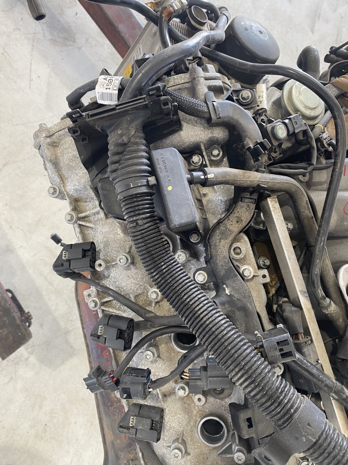 2007 - 2008 MERCEDES W216 CL550 S550 5.5L V8 M273 RWD ENGINE MOTOR ASSEMBLY OEM