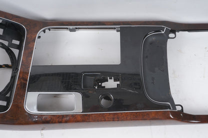 11-17 AUDI A8 A8L S8 FRONT CENTER CONSOLE TRIM PANEL OEM