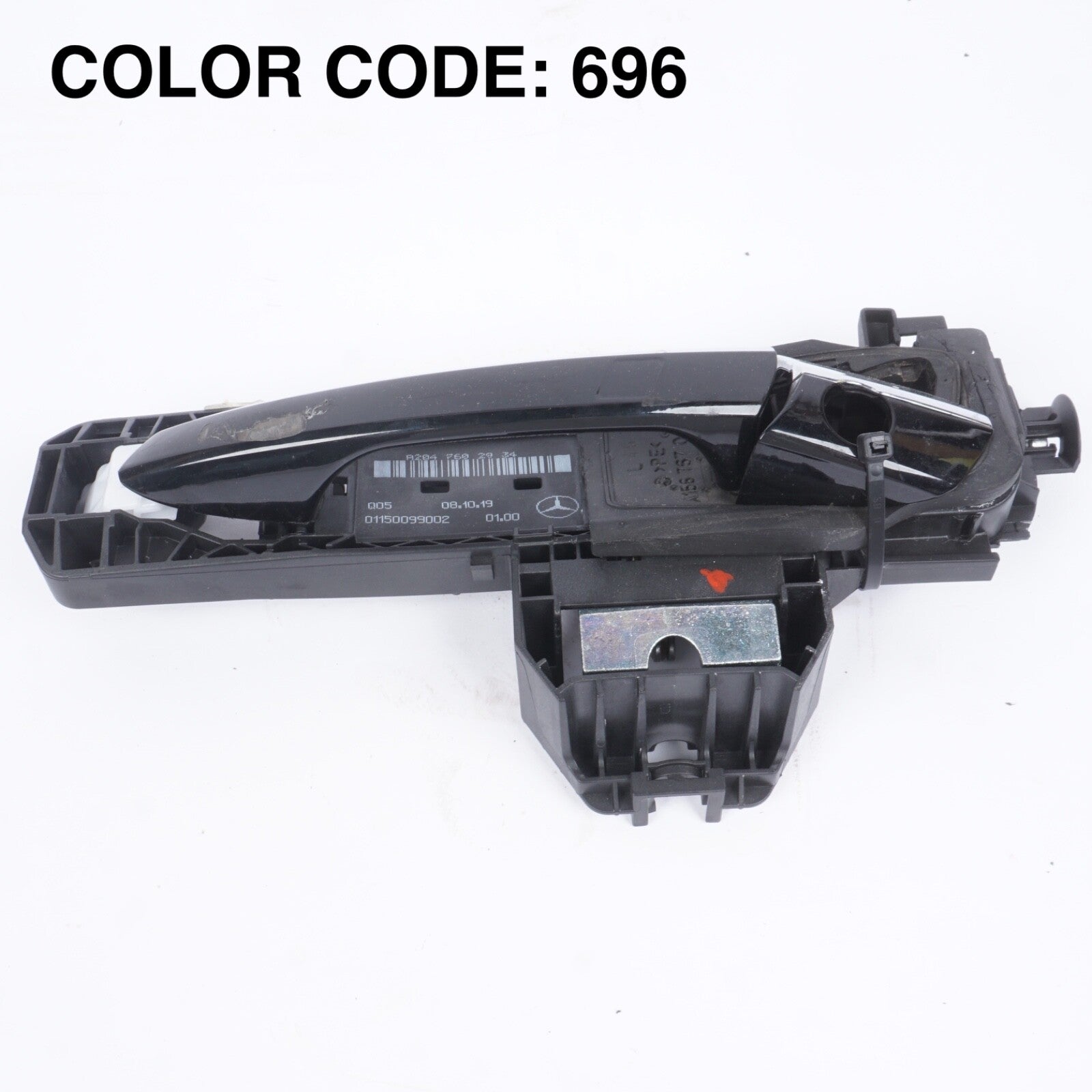 2015-2020 MERCEDES GLA250 X156 FRONT LEFT EXTERIOR DOOR HANDLE NIGHT BLACK OEM