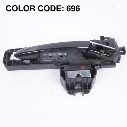 2015-2020 MERCEDES GLA250 X156 FRONT LEFT EXTERIOR DOOR HANDLE NIGHT BLACK OEM