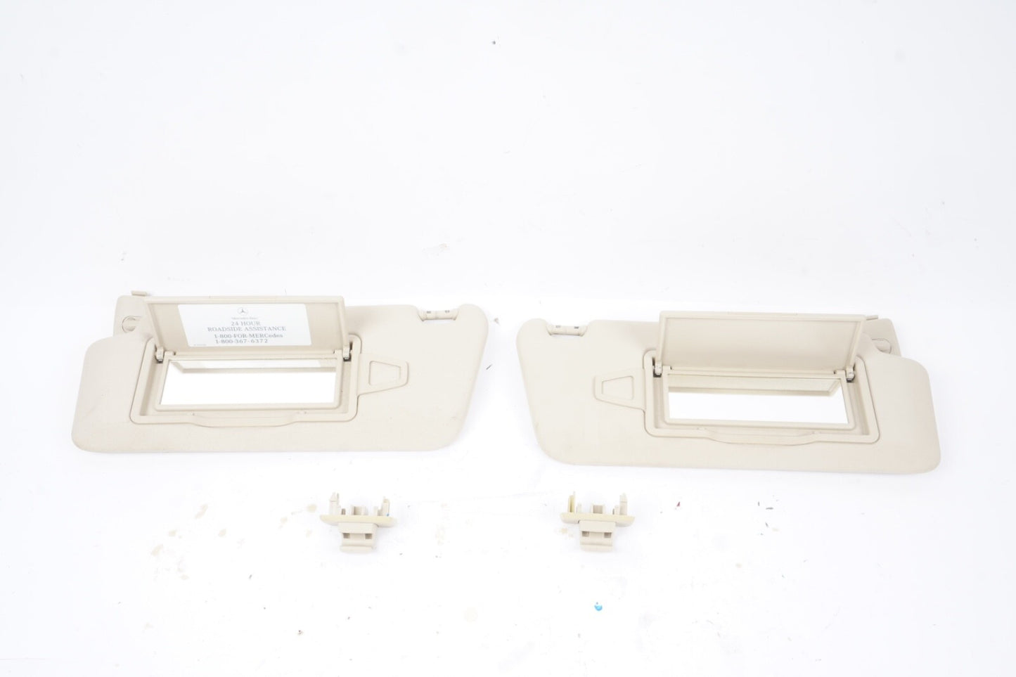 11-17 Mercedes W207 E550 E350 E400 Left Right Side Sun Visor Shade Sunvisor OEM