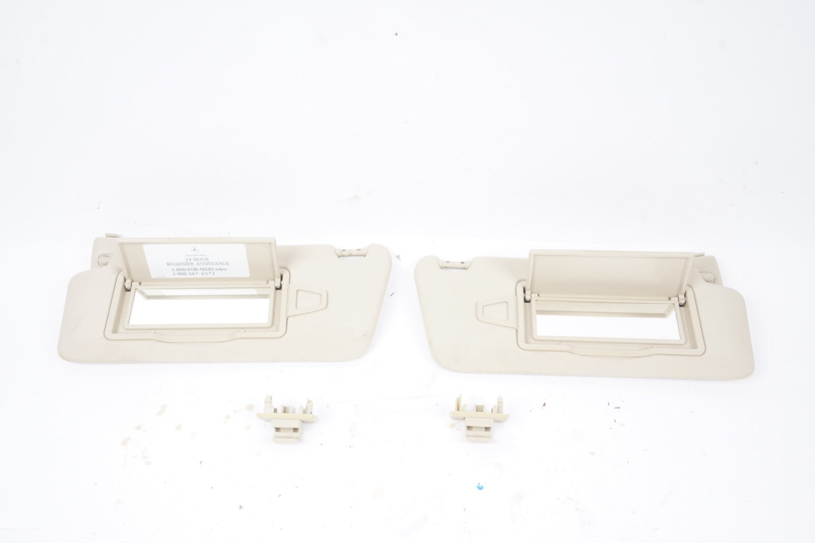 11-17 Mercedes W207 E550 E350 E400 Left Right Side Sun Visor Shade Sunvisor OEM