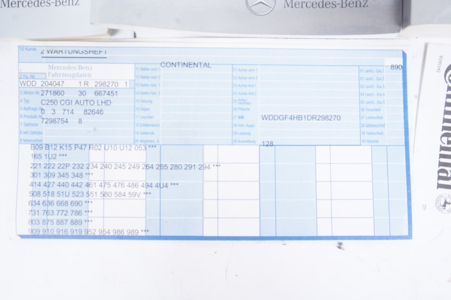 2012 Mercedes Benz C Class C250 C300 C350 Owners Manual Set with Case