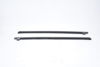 10-14 MERCEDES BENZ E350 COUPE RIGHT LEFT REAR QUARTER PANEL WINDOW MOLDING OEM