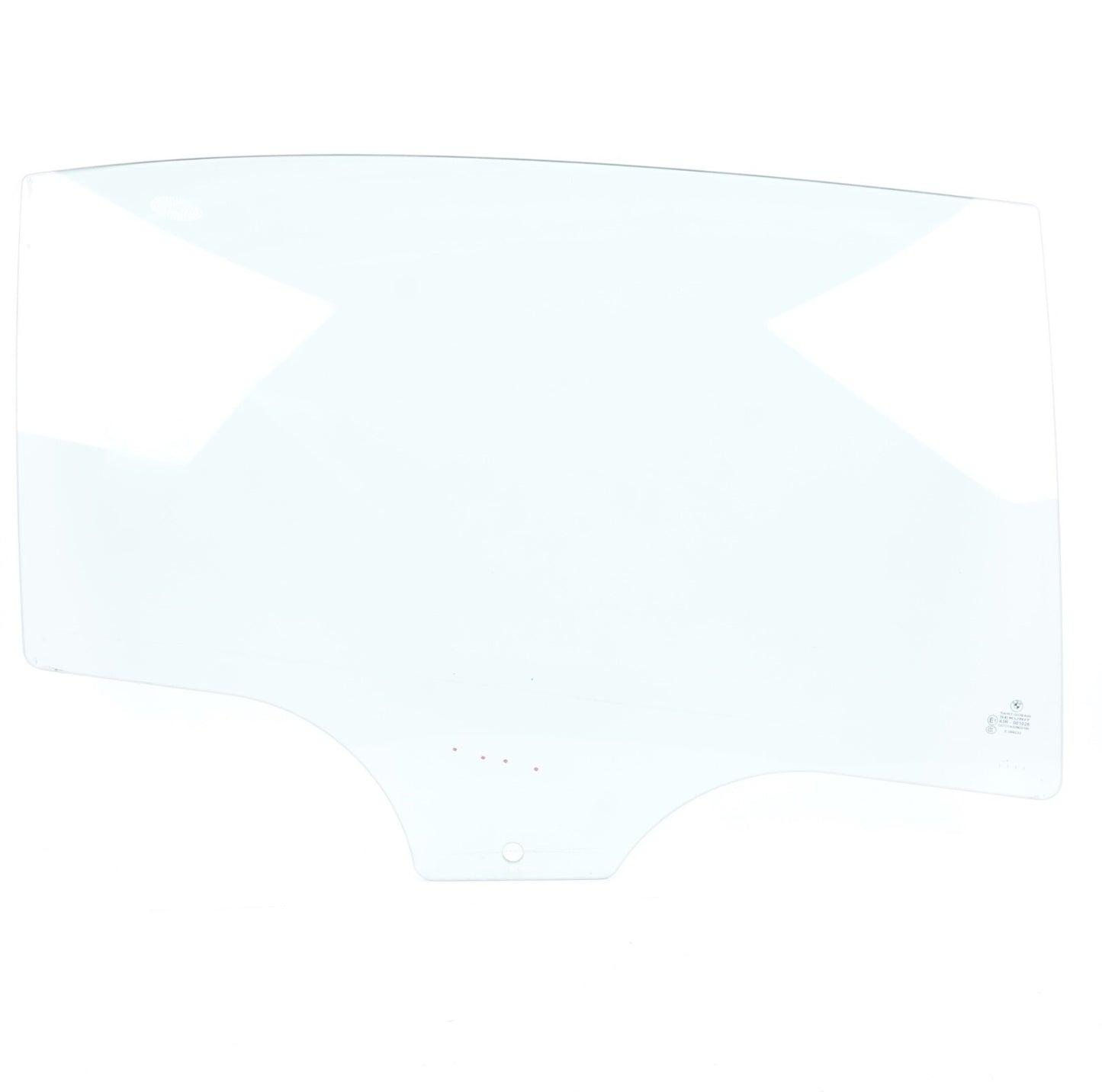 09-15 BMW F02 740Li 750Li SUNSHADE DOOR WINDOW GLASS RIGHT REAR OEM - LONG ONLY