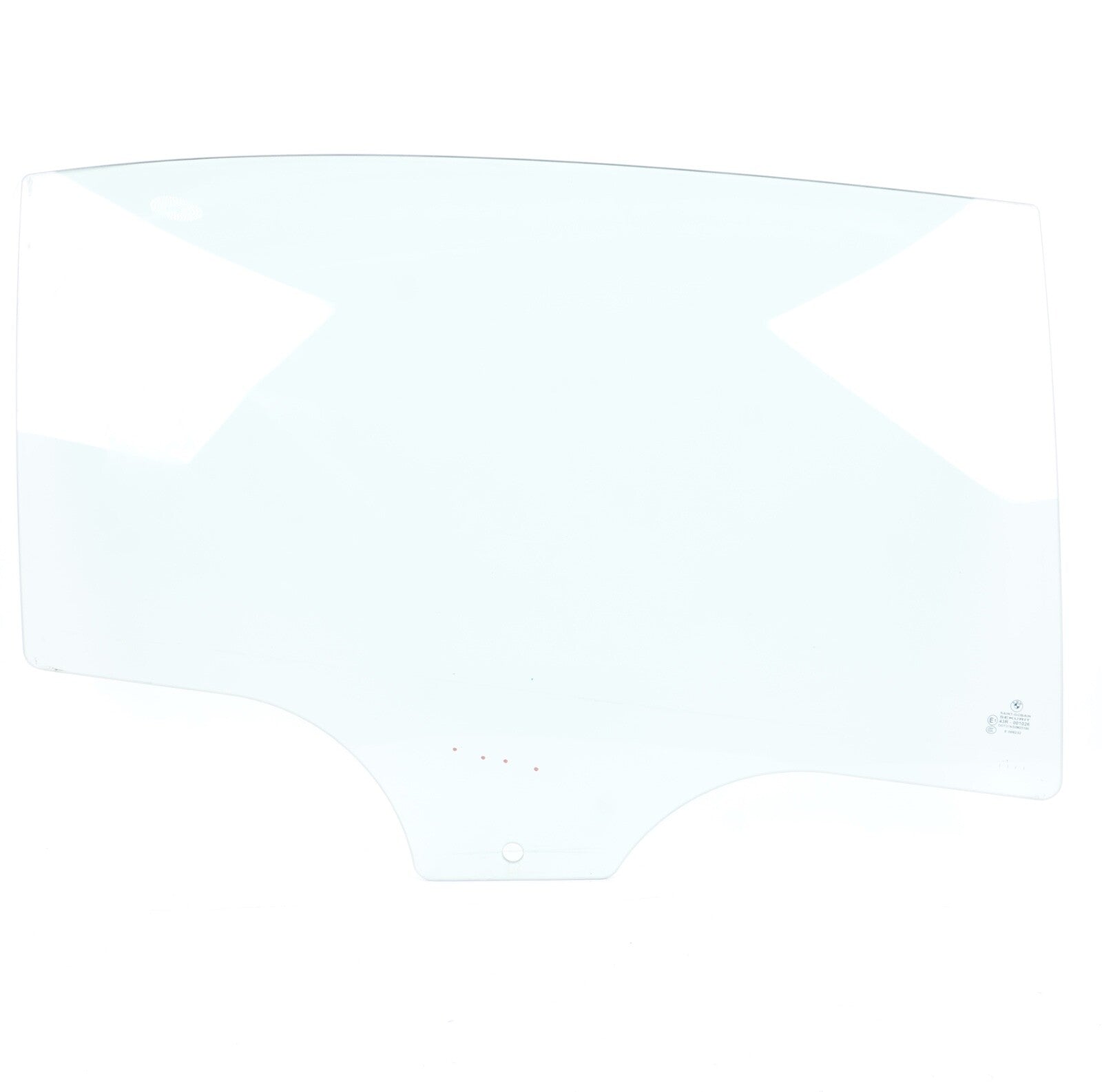 09-15 BMW F02 740Li 750Li SUNSHADE DOOR WINDOW GLASS RIGHT REAR OEM - LONG ONLY