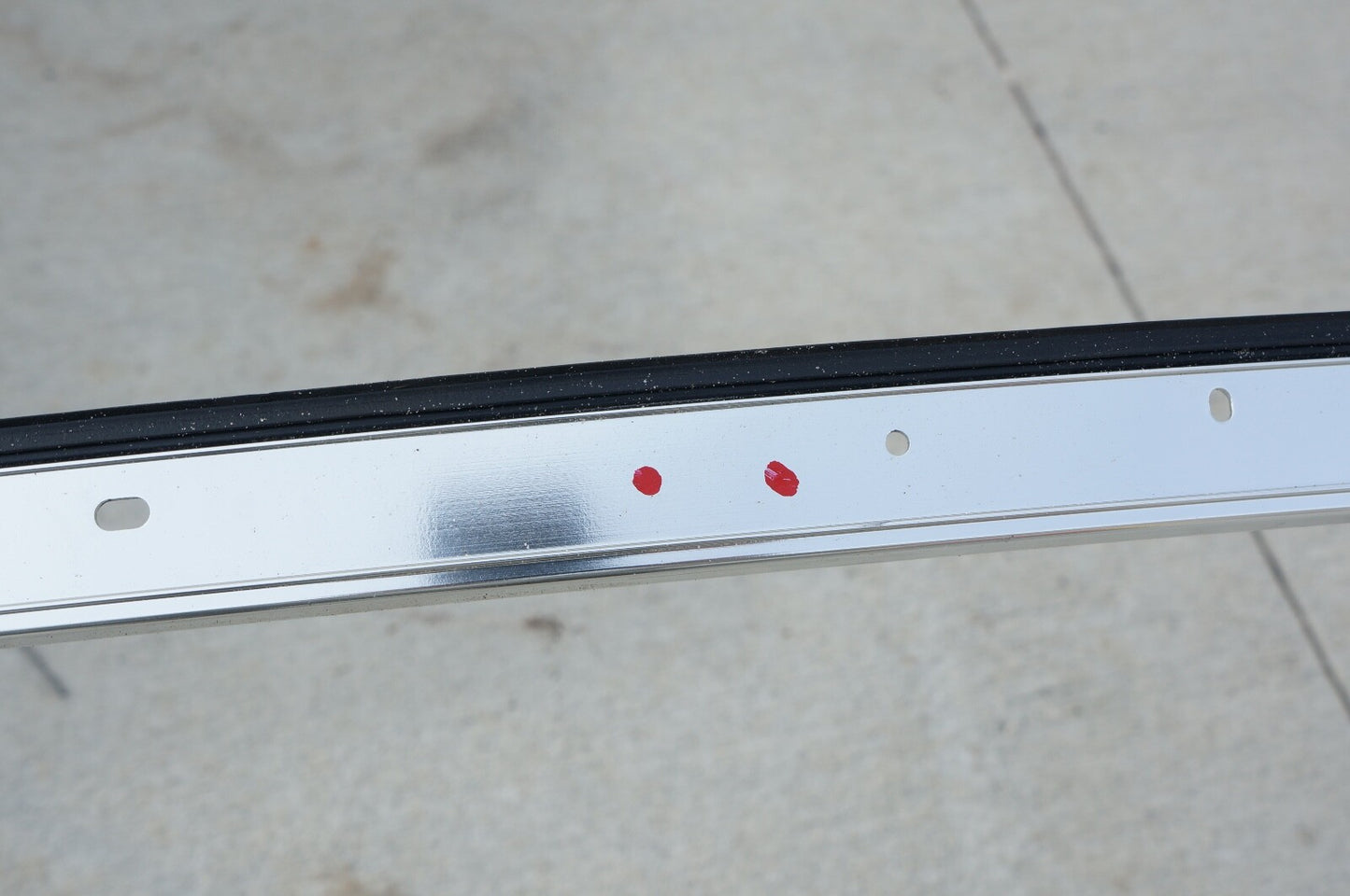 07-13 Mercedes W216 CL65 CL550 Roof Rail Door Upper Molding Trim Chrome RIGHT