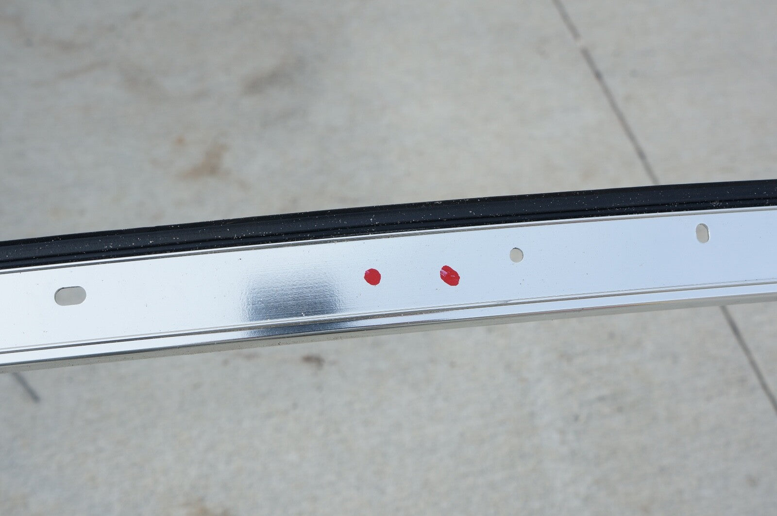 07-13 Mercedes W216 CL65 CL550 Roof Rail Door Upper Molding Trim Chrome RIGHT
