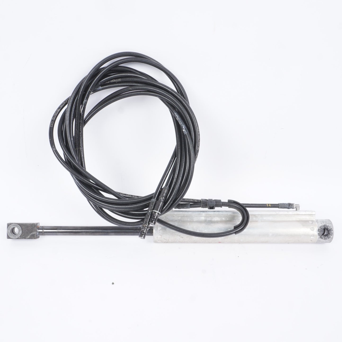 06-10 BMW 650i E64 Convertible Roof Cylinder Shock Line 14 OEM