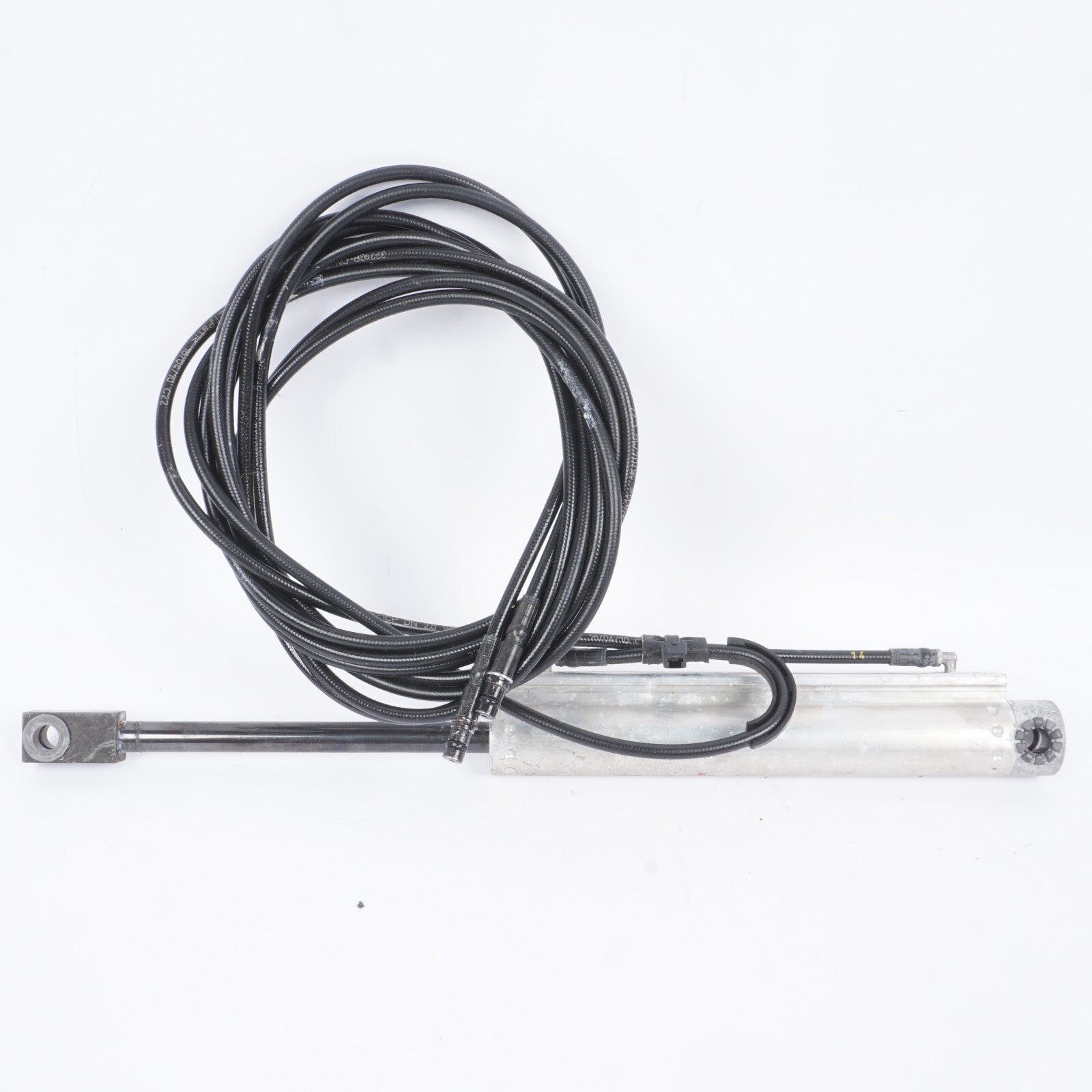 06-10 BMW 650i E64 Convertible Roof Cylinder Shock Line 14 OEM