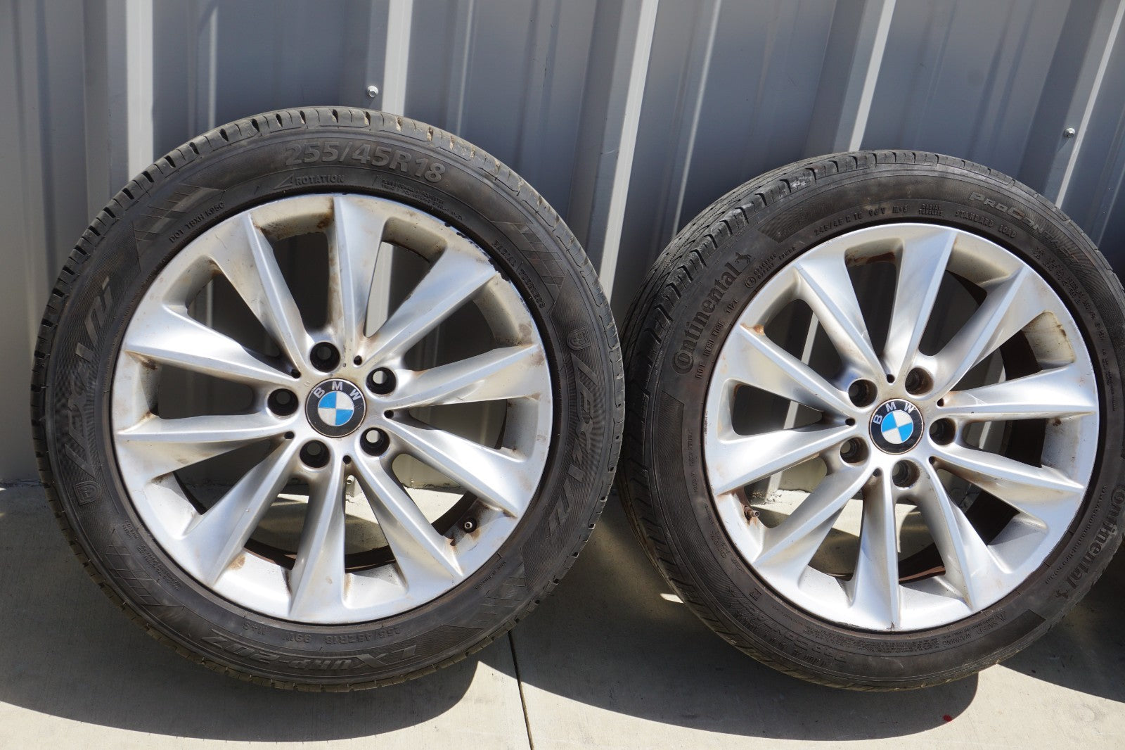 2014 - 2018 Bmw X3 Rims And Tires 255/45/18 OEM