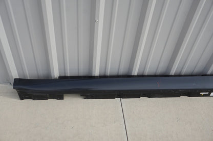 09-15 BMW F02 750Li LEFT DRIVER ROCKER PANEL SKIRT MOLDING BLACK OEM