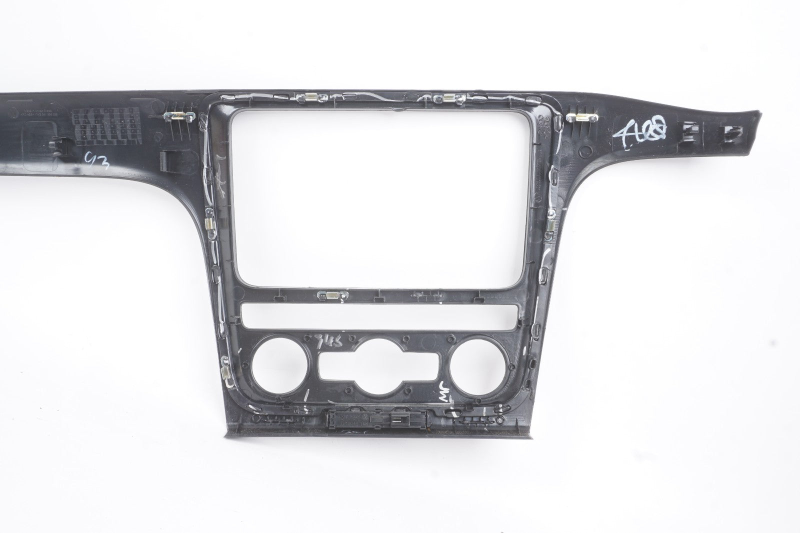 2012-2015 Volkswagen Passat Radio Dashboard Bezel Trim Cover OEM