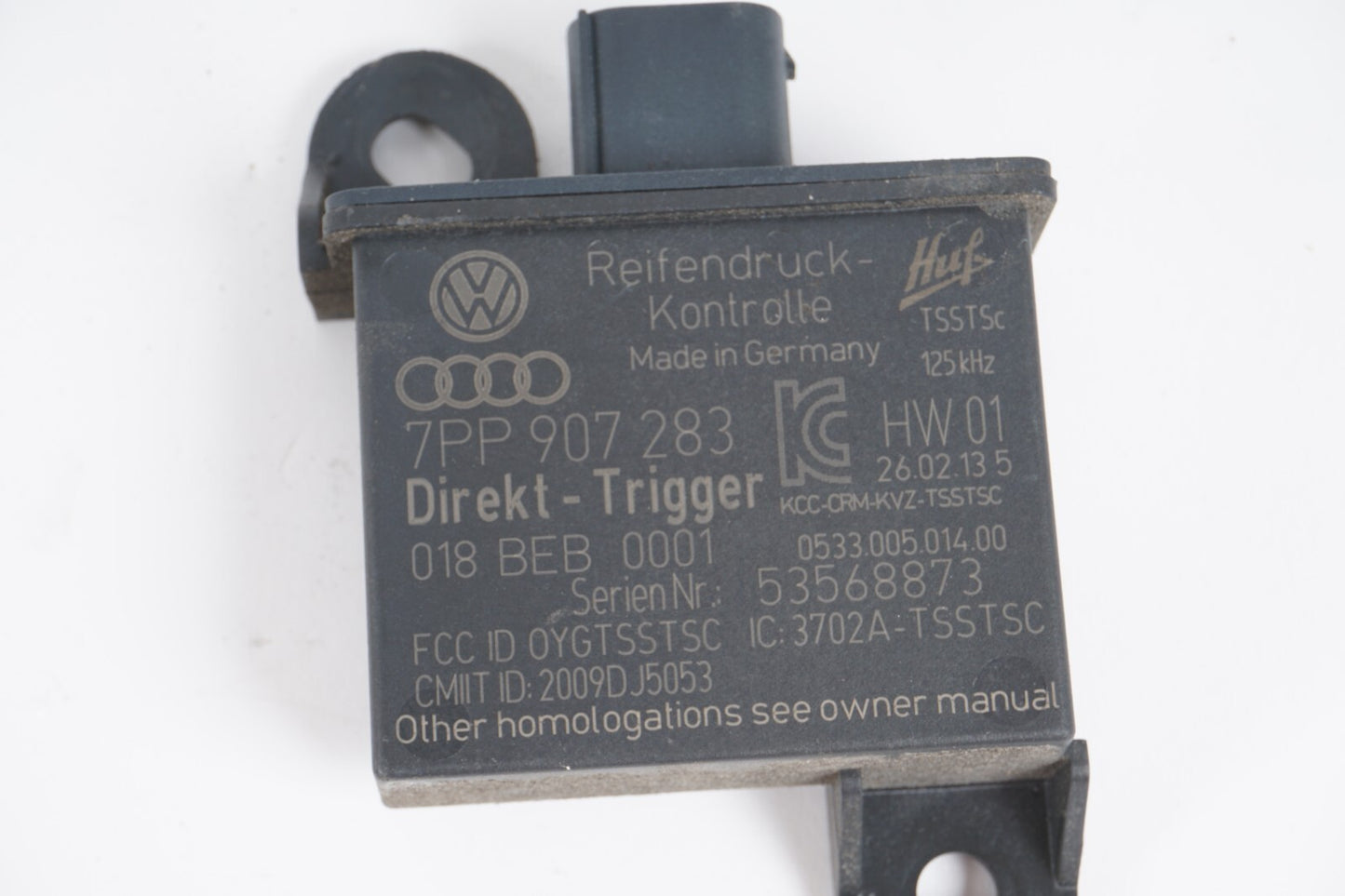 2011-2016 PORSCHE CAYENNE TIRE PRESSURE MONITOR CONTROL MODULE  OEM