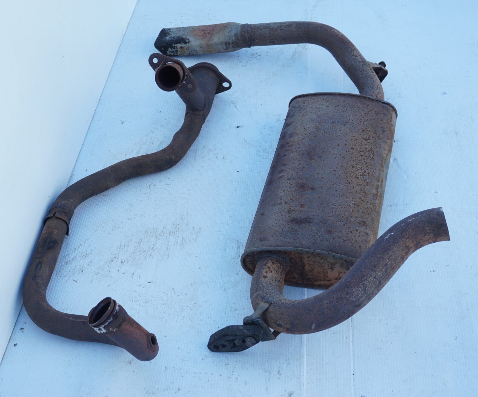 1989 - 1992 Cadillac Allante 4.5L EXHAUST PIPE & MUFLER OEM