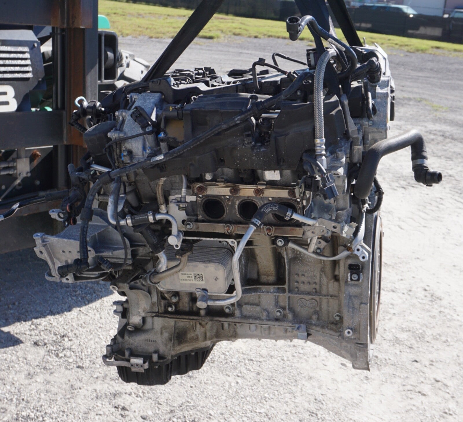 2015 2016 2017 Mercedes Benz S550e Hybrid 3.0L V8 Engine With 61k Miles OEM