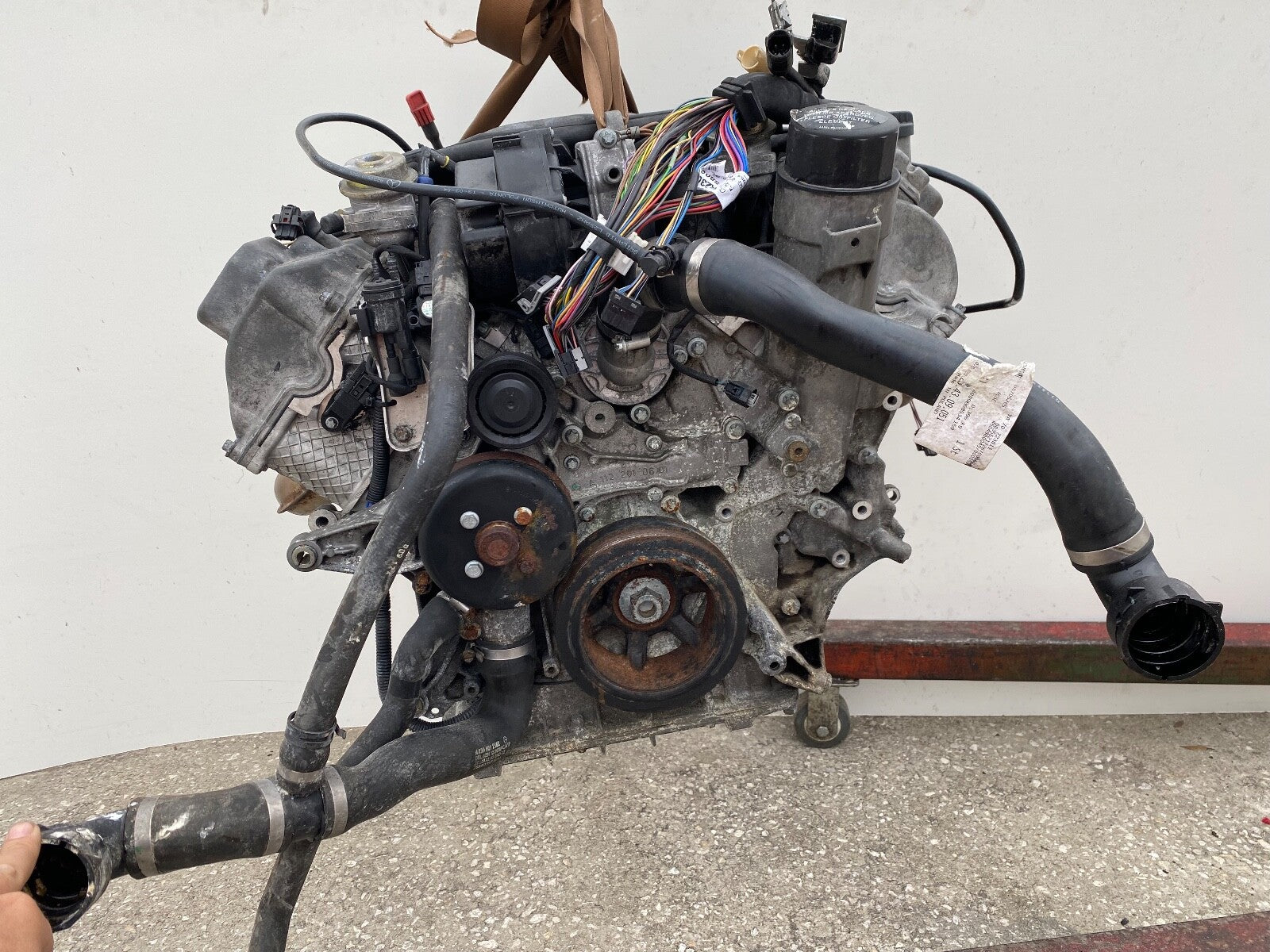 99-06 Mercedes R230 SL500 E500 CLK500 Engine Motor Assembly 5.0 V8 M113 OEM 58k