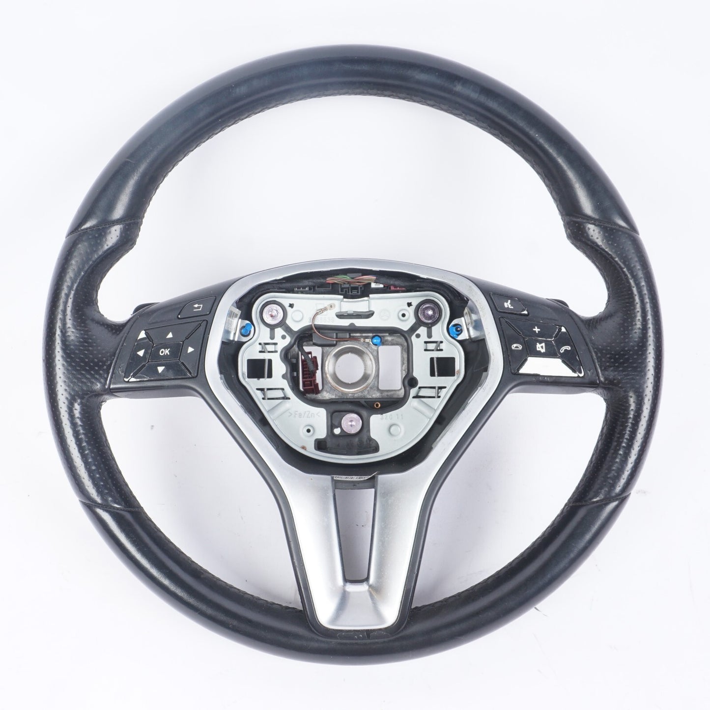 12-18 Mercedes W207 E350 CLS550 E550 Steering Wheel Black w/ Paddle Shifters OEM