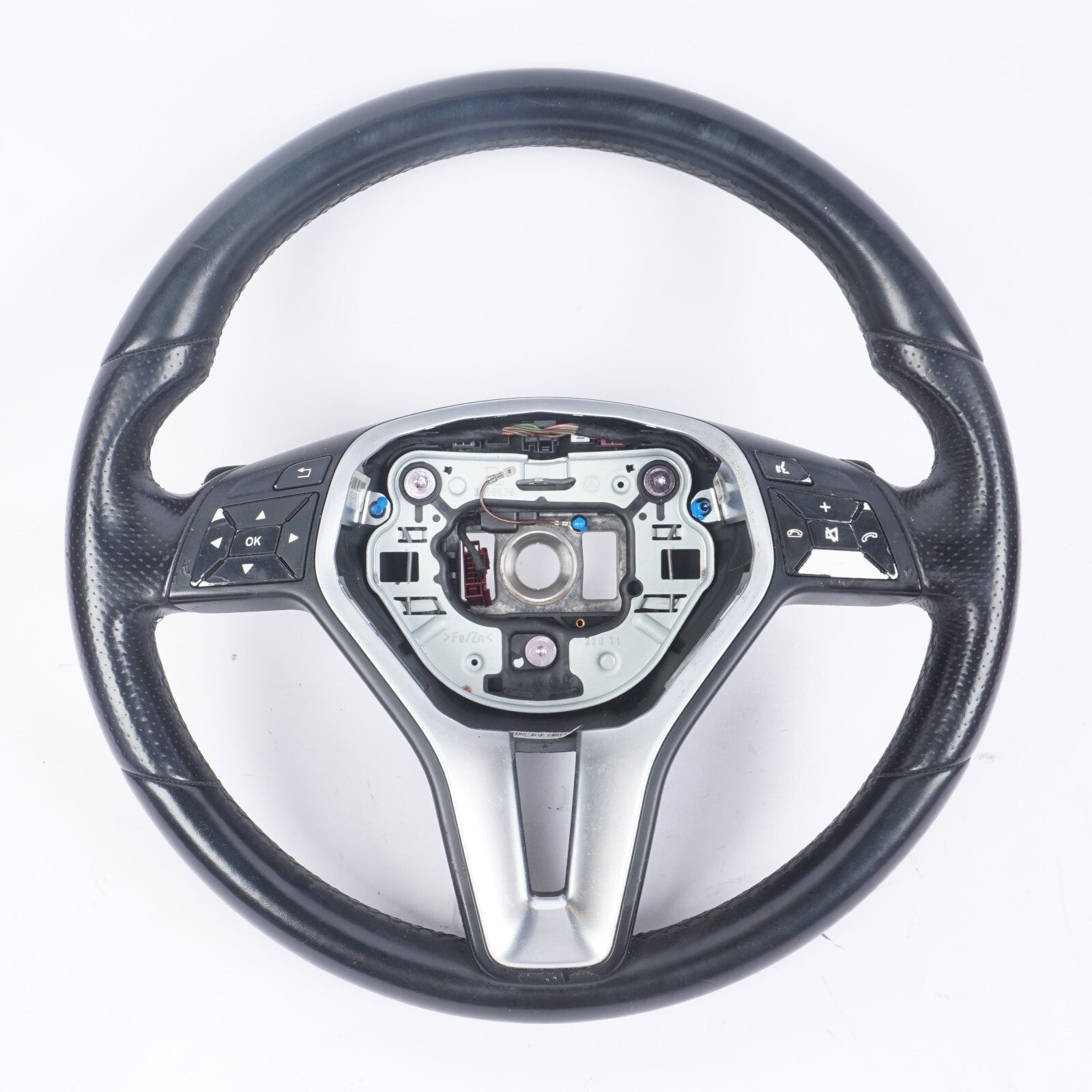 12-18 Mercedes W207 E350 CLS550 E550 Steering Wheel Black w/ Paddle Shifters OEM