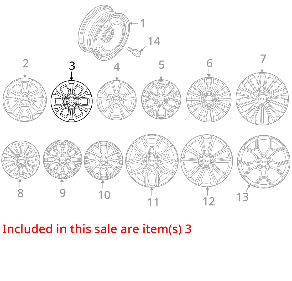 2016 - 2018 Fiat 500 Rim Rims Wheel Wheels OEM Aluminum 17x7 SET