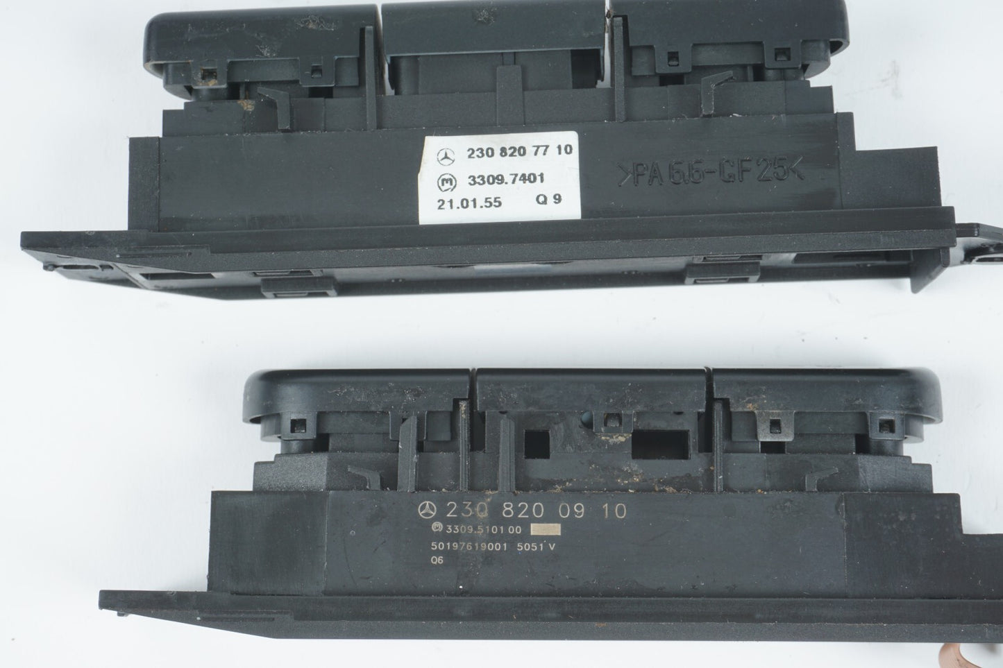 2003 - 2008 Mercedes SL500 R230 Left & Right ESP Off Console Switch Control OEM