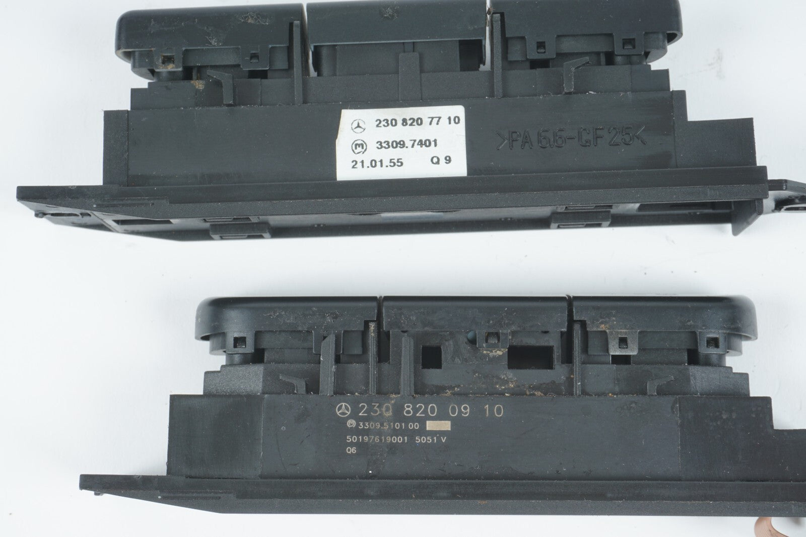 2003 - 2008 Mercedes SL500 R230 Left & Right ESP Off Console Switch Control OEM