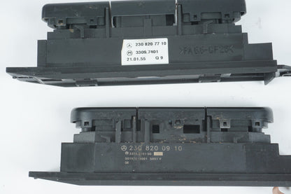 2003 - 2008 Mercedes SL500 R230 Left & Right ESP Off Console Switch Control OEM