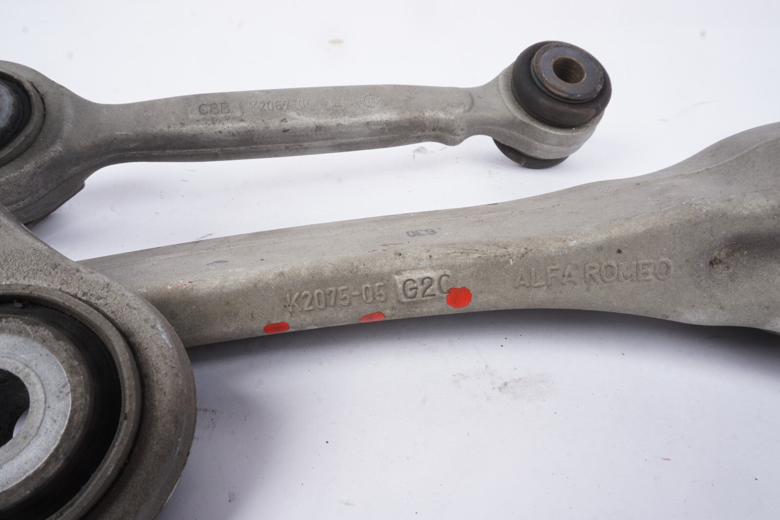 2017 - 2025 Alfa Romeo Giulia 2.0L Rear Left Driver Side Control Arm 4Pcs OEM