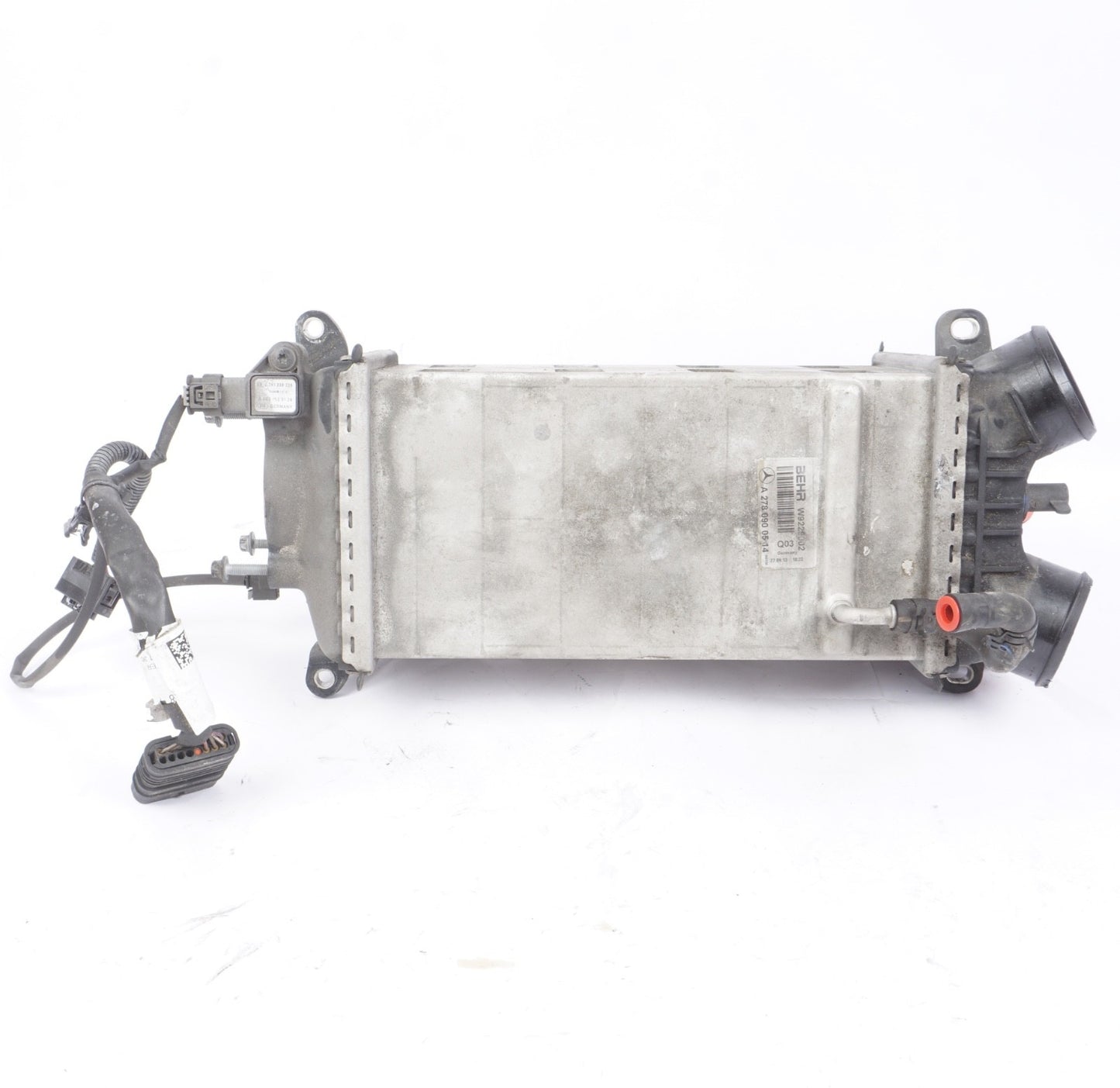 11-20 Mercedes E550 S550 Air Intake Manifold Radiator  2780980807 2780900514