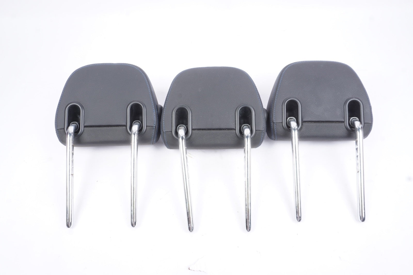 2018 - 2023 BMW X2 F39 OEM REAR RIGHT CENTER & LEFT SIDE HEADREST SET (3) BLACK
