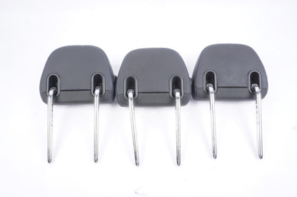 2018 - 2023 BMW X2 F39 OEM REAR RIGHT CENTER & LEFT SIDE HEADREST SET (3) BLACK