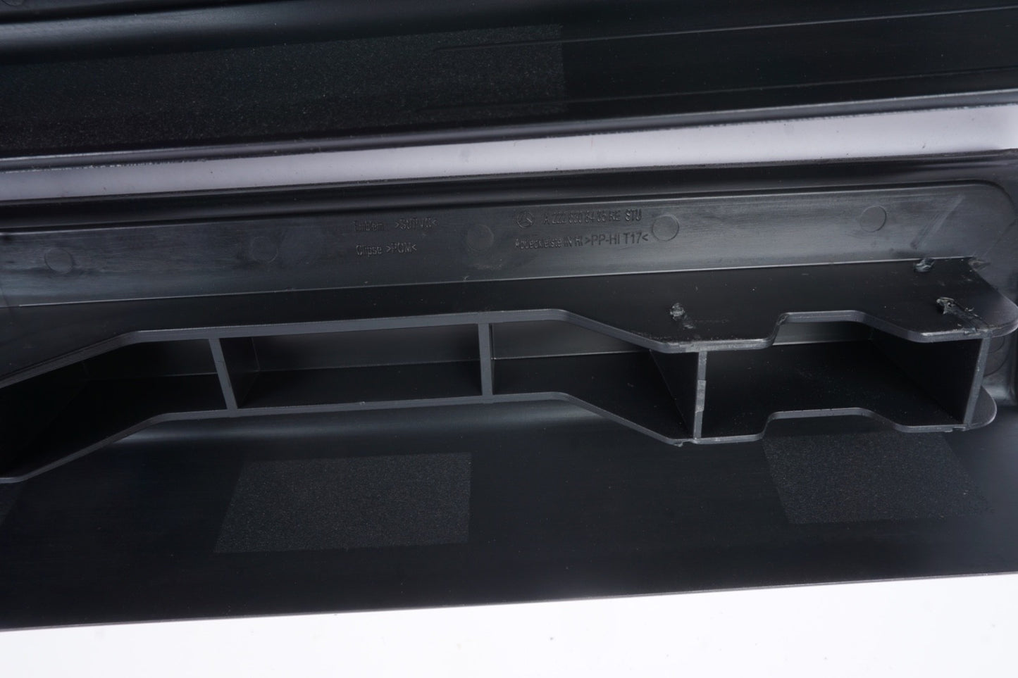 2014-2017 MERCEDES S550 W222 REAR FRONT DOOR SILL SCUFF TRIM PLATE COVER SET OEM