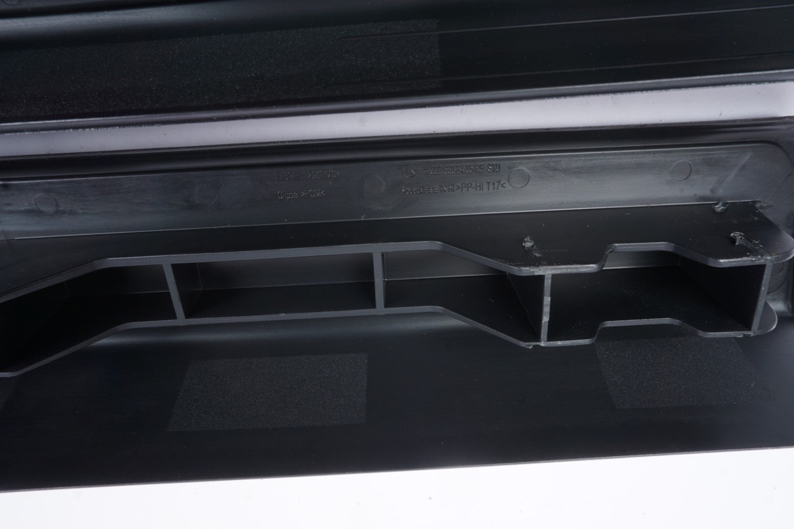 2014-2017 MERCEDES S550 W222 REAR FRONT DOOR SILL SCUFF TRIM PLATE COVER SET OEM