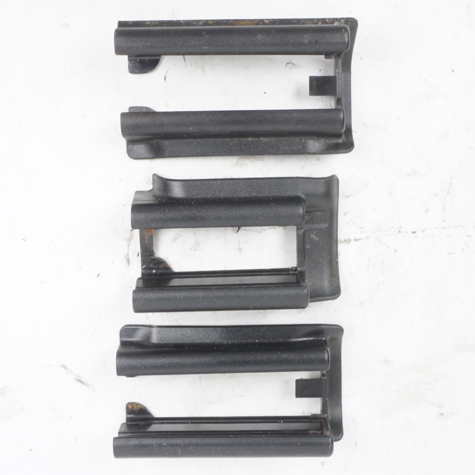 2008 - 2014 MERCEDES-BENZ C250 C350 FRONT LEFT SEAT RAIL COVER TRIM OEM SET of 3