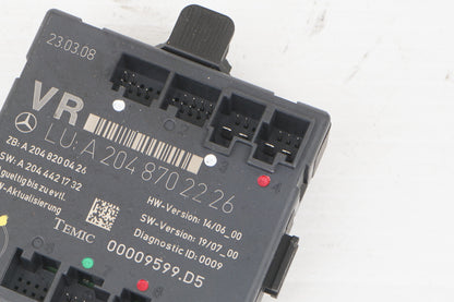 2008 - 2014 MERCEDES-BENZ C300 W204 FRONT RIGHT PASS DOOR CONTROL MODULE OEM