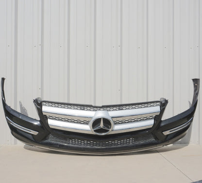 13-16 Mercedes GL450 Front Bumper Cover & Grille OEM
